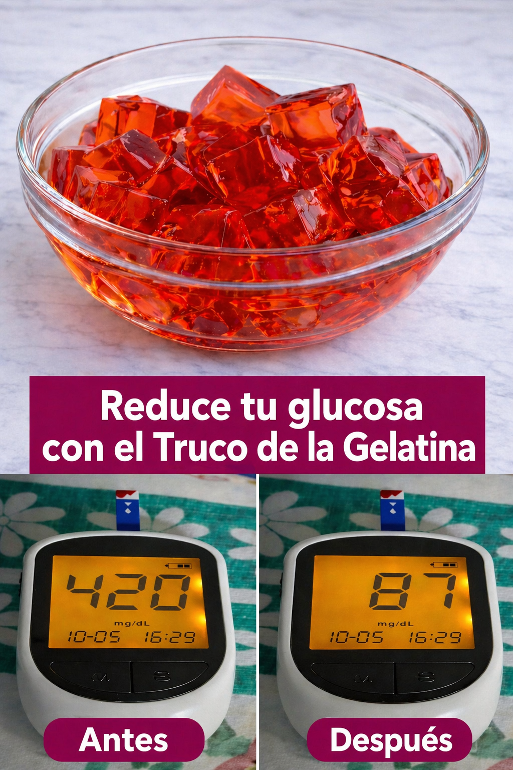 Gelatina Diabetes